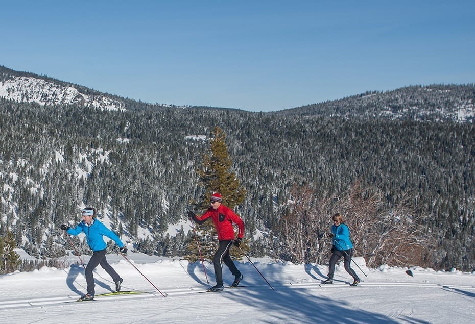 Tahoe Donner XC-Skiing