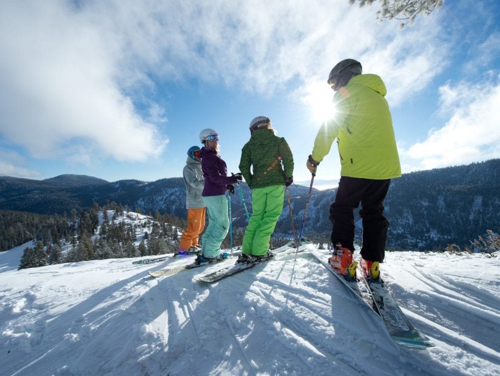 Group Skiing Palisades Tahoe