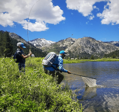 Matt Heron Fly Fishing Spring Lake Tahoe