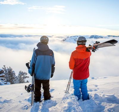 Winter Lake Tahoe