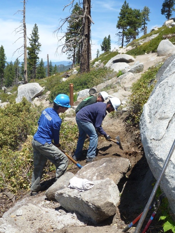 Tahoe Rim Trail Trailwork